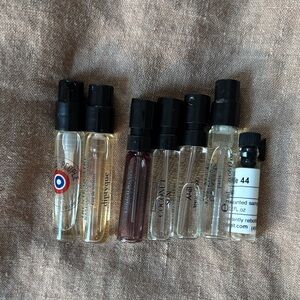 Assorted Sample Set Le Labo Liberty London Diptyque etc!